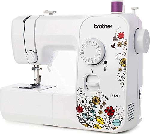 Brother JX17FE Nähmaschine mit 17 Nähprogramme, Freiarm, Elektrische Nähmaschinen